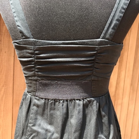 Floreat Anthropologie Embroidered Dress Black 0 - Picture 6 of 10